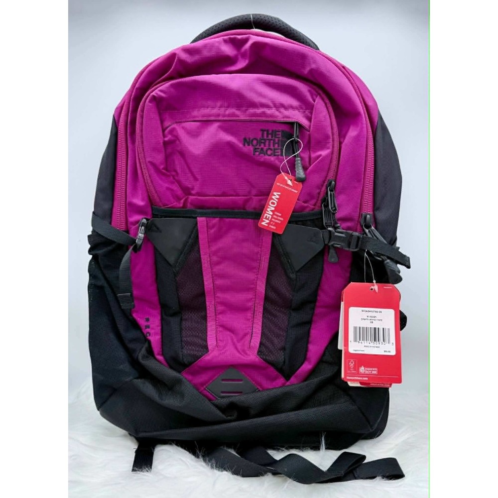 The North Face Women Recon Backpack Dreamy Plum Black 30L Laptop Bag NF0A3KV2
